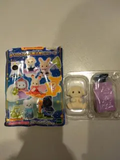 シルバニア　ふしぎな赤ちゃん魔法使いシリーズ　フローラウサギの赤ちゃん