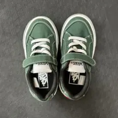 VANS グリーンスニーカー ベルクロ
