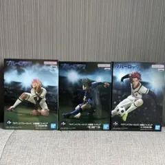 ブルーロック フィギュア 3体セット　糸師凛　糸師冴　士道龍聖