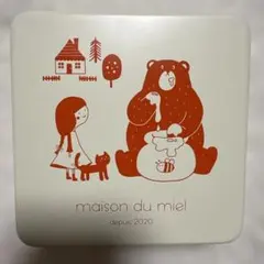maison du miel 空き缶 小物入れ