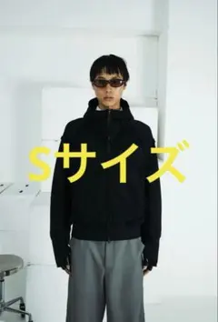 ジャケット・アウター STRONG 005 BROKEN HOODIE (BLACK) ours STRONG 005 BROKEN HOODIE (BLACK)