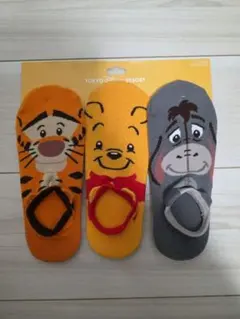 東京ディズニーリゾート　ぷーさん　ソックス　靴下