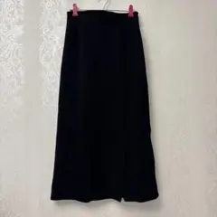 ポンチスリットストレートスカートURBAN RESEARCH ブラック S