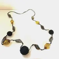 【未使用】ニット✖️ストーンネックレス