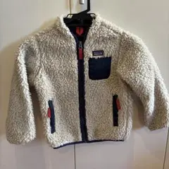 み*ら様 値下げ‼️ patagonia フリースジャケット 5T ホワイト