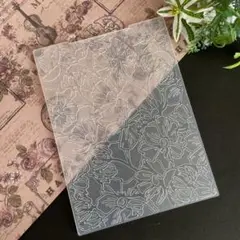 【2085】エンボスフォルダー 花 650円