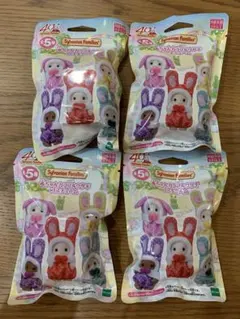 シルバニアファミリー 赤ちゃんカラフルウサギコスチューム