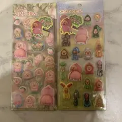 スペシャルもっちもちシール 2パックセット こびとづかん おしりシール