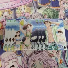 コナンカードゲーム　遠山和葉　服部平次　各3枚セット　プロモ