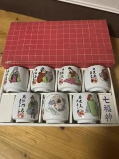 七福神 ぐい呑み お猪口 7点セット - メルカリ