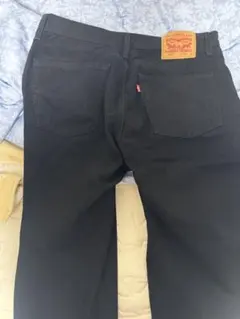 リーバイス565 ブラックデニム W32 L32