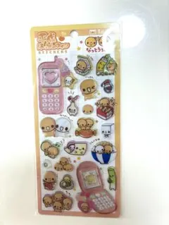 正規品】平成はっぴーフォンステッカー なっとうちゃん