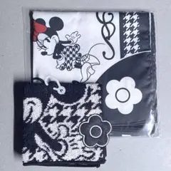ディズニー マリークワント ミニー タオル スカーフ MARYQUANT