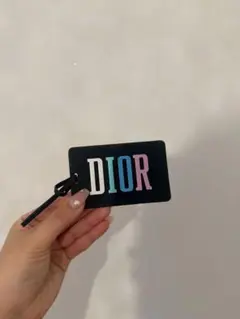 Dior ミラー付き ブラック ピンク