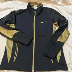 Nike DRI-FIT ジャージ ブラック/ゴールド S(送料込み)