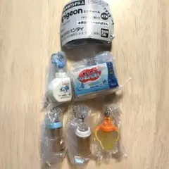 Pigeon ピジョン　ガチャ　ミニチャーム　5種セット