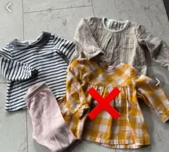 プチバトー まとめ売り 3点セット (チュニック＆カルソン)