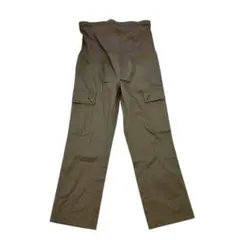 レシピレーション 日本製 マタニティカーゴパンツ（M）ウエスト調整可
