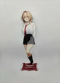 猫麦作品集　出会って得する女の子 トクジョちゃん　鳳ひなこ　アクリルスタンド