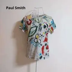本日限定　早い者勝ち　Paul Smith　ポールスミス　ペイント　花柄　半袖のサムネイル
