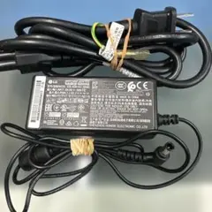 107. PSE認証済みLG純正 19V2.1Aモニター電源ACアダプターのサムネイル