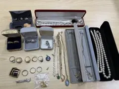 【遺品整理】ジュエリーセット ネックレス リング ピアス おまとめ
