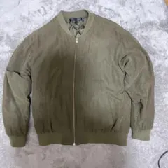 MA-1スタイル フライトジャケット オリーブ　短丈