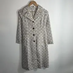 超希少 美品 バーバリーブルーレーベル トレンチコート 水玉 ドット 38