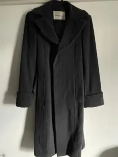 Pinky&dianne ロングコート Aライン ファー付き