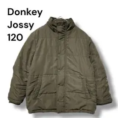 ドンキージョシー　ブルゾン　１２０　オリーブ色　内側フリース　フルジップ　長袖
