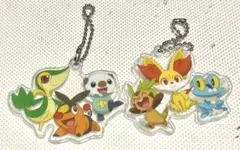 ポケットモンスター 旅立ちの3匹アクリルスイング