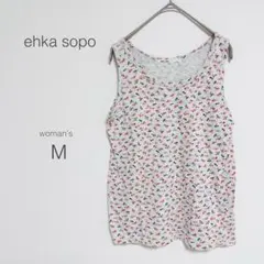 【エヘカソポ】キャミソール【M】花柄 綿 可愛い インナー 重ね着 夏 着回しのサムネイル
