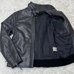 (美品) リューグーレザーズ シングル ライダース ジャケット ラムレザー 楽天市場】Liugoo Leathers 本革 シングルライダースジャケット