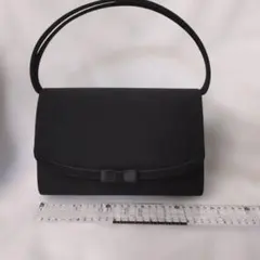 フォーマルバッグ ブラック 布製のサムネイル