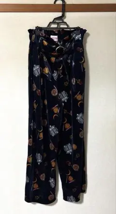 最終値下げ 美少女戦士セーラームーン GUコラボ ベロアパンツ ネイビー XL