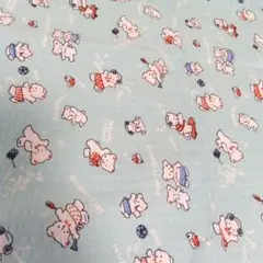 昭和レトロ　レトロアニマル柄生地