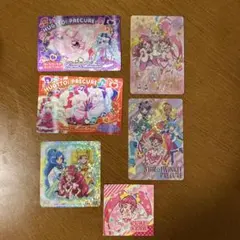 プリキュア　カード　シール　写真追加含む９枚　まとめ売り