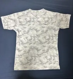 prince テニスウェア ホワイト 迷彩柄 Tシャツ M