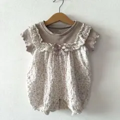 半袖ベビーロンパース　50 60