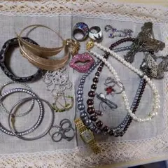 アクセサリーまとめ売り　生前整理　遺品整理　シルバー　ゴールド