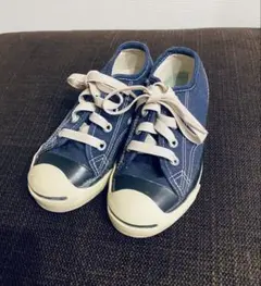CONVERSE ジャックパーセルDENIM DUNGAREE 17cmネイビー