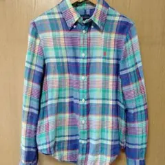 Ralph Lauren マルチカラー チェックシャツ