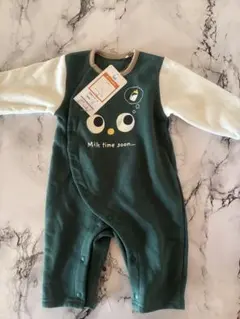 タグ付きロンパース・カバーオール