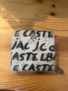 CASTELBAJAC ラウンドファスナー2つ折り財布くヤリス＞
