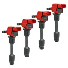 A095 強化ダイレクトイグニッションコイル シルビア xトレイル T30 プリメーラ P12 S15 4本セット 22448-91F00互換 s13 s14 イグニッションコイルの通販