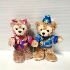 ディズニーシー ダッフィー シェリーメイ ぬいぐるみバッジ 七夕