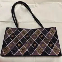 ビーズ　利休バック