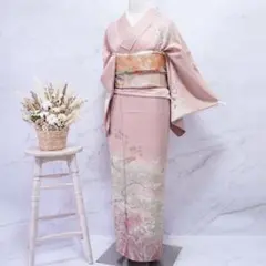 訪問着 フルセットa668C 卒業式　入学式　お宮参り　七五三　結婚式
