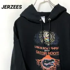 N-5724 JERZEES アメリカ古着 NFLゲイターズスウェットパーカーL