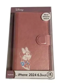 [新品]ディズニー / 衝撃吸収 マグネットベルト シンプル 手帳型レザーケースのサムネイル